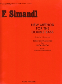 Simandl New Method String Bass Book 1 Sheet Music Songbook