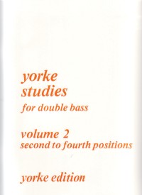 Yorke Studies Vol 2 Slatford 2nd/4th Double Bass Sheet Music Songbook
