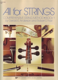 All For Strings Book 1 String Bass Anderson/frost Sheet Music Songbook