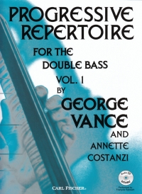 Progressive Repertoire Double Bass 1 Vance + Audio Sheet Music Songbook