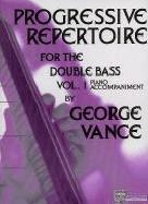 Progressive Repertoire Double Bass 1 Piano Accomp Sheet Music Songbook