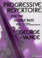 Progressive Repertoire Double Bass 2 Piano Accomp Sheet Music Songbook