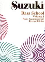 Suzuki Bass School Vol 1 Piano Accomp Revised Sheet Music Songbook
