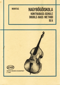 Montag Double Bass Method Book 3a Sheet Music Songbook