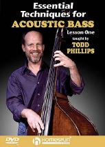 Essential Techniques For Acoustic Bass 2 Dvd Sheet Music Songbook