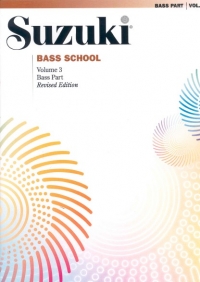 Suzuki Bass School Vol 3 Bass Part Revised Sheet Music Songbook