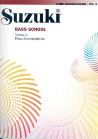 Suzuki Bass School Vol 4 Piano Accomp Revised Sheet Music Songbook