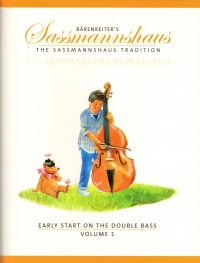 Sassmannshaus Early Start On The Double Bass Vol 1 Sheet Music Songbook