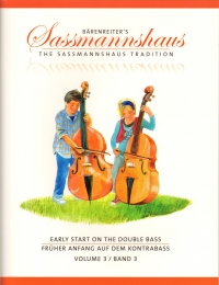 Sassmannshaus Early Start On The Double Bass Vol 3 Sheet Music Songbook