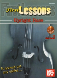 First Lessons Upright Bass Tordini Book & Cd Sheet Music Songbook