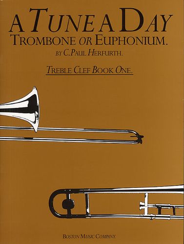 Tune A Day Trombone Treble Clef Book 1 Sheet Music Songbook