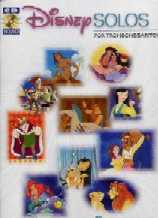 Disney Solos Trombone/baritone Bass Cl Book & Cd Sheet Music Songbook