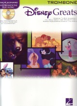 Disney Greats Trombone Book & Cd Sheet Music Songbook