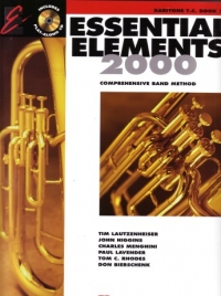 Essential Elements 2000 Bk 2 Baritone Treble Clef Sheet Music Songbook