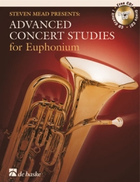 Advanced Concert Studies Mead Euphonium Bass + Cd Sheet Music Songbook