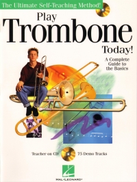 Play Trombone Today Book & Cd Sheet Music Songbook