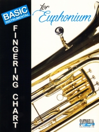 Basic Instrumental Fingering Chart Euphonium Sheet Music Songbook