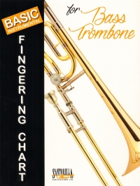 Basic Instrumental Fingering Chart Bass Trombone Sheet Music Songbook