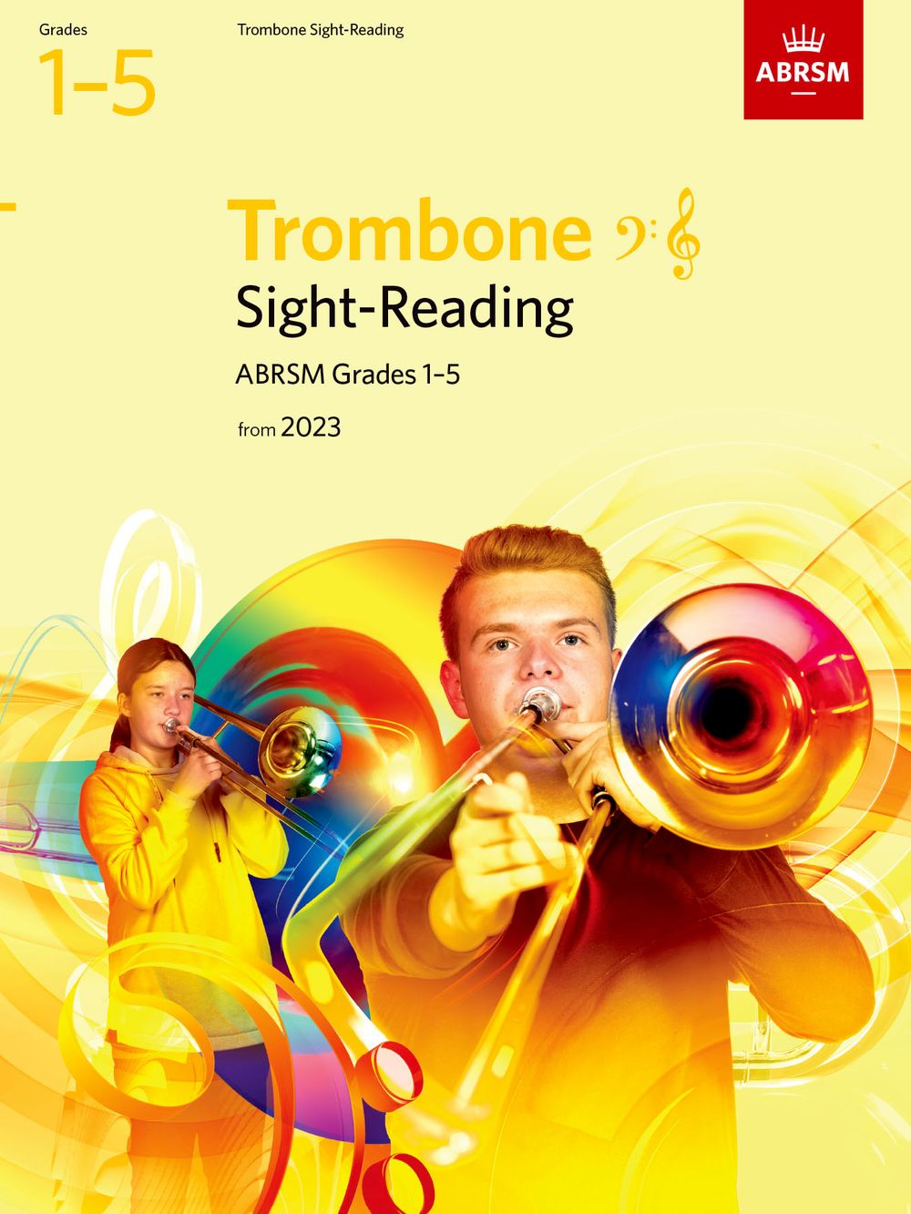 Sight-reading Trombone Bc & Tc Grades 1-5 2023 Ab Sheet Music Songbook