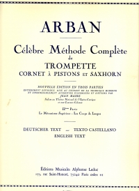 Arban Grande Methode Complete Vol 2 Sheet Music Songbook