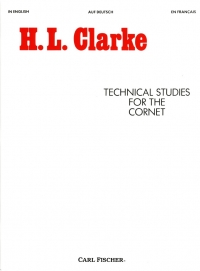 Clarke Technical Studies For The Cornet Eng/ger/f Sheet Music Songbook