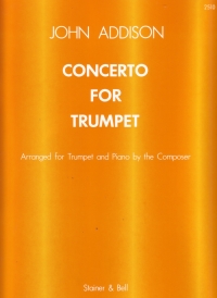 Addison Concerto For Trumpet Sheet Music Songbook