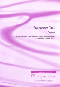 Preparatory Test For Trumpet Abrsm Sheet Music Songbook