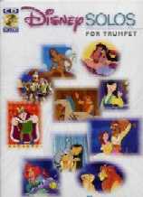 Disney Solos Trumpet Book & Audio Sheet Music Songbook