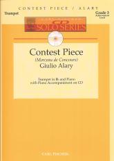 Alary Contest Piece Trumpet & Piano Cd Solos Sheet Music Songbook
