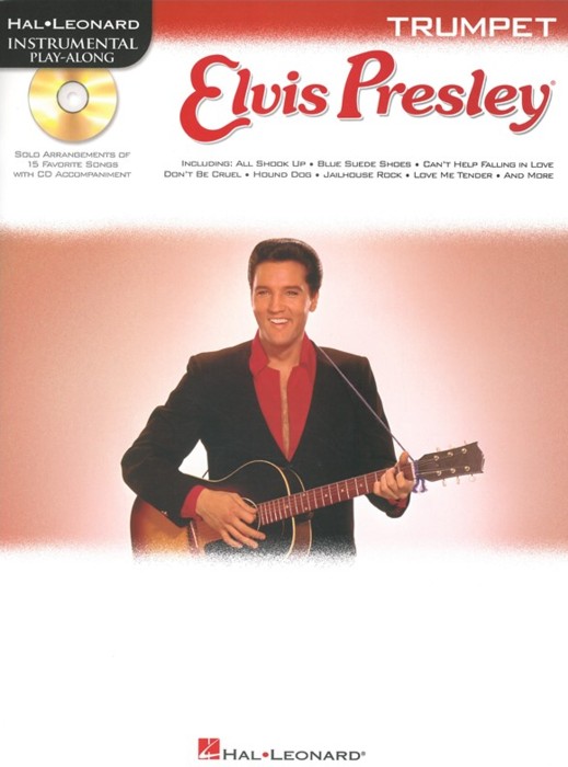 Elvis Presley Instrumental Play-along Trumpet + Cd Sheet Music Songbook