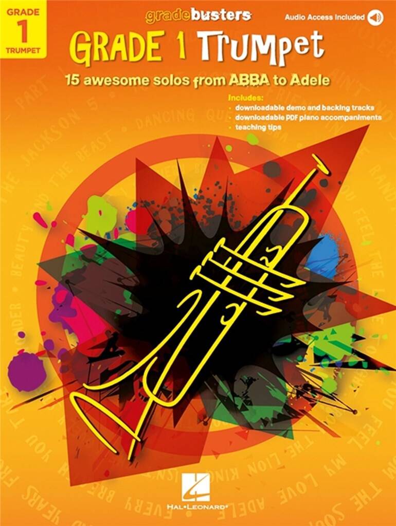 Gradebusters Grade 1 Trumpet + Online Sheet Music Songbook