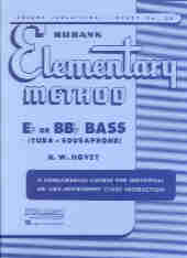 Rubank Elementary Method For Eb Or Bbb Bass Tc Sheet Music Songbook