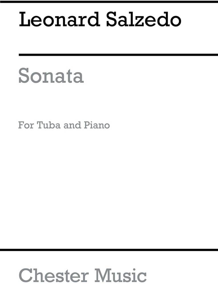 Salzedo Sonata Tuba Sheet Music Songbook