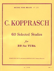 Kopprasch Studies (60) Bbb Tuba Sheet Music Songbook