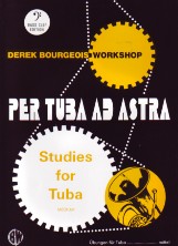 Bourgeois Per Tuba Ad Astra 10 Studies Bass Clef Sheet Music Songbook