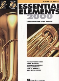 Essential Elements 2000 1 Tuba Eb Treble + Cd-rom Sheet Music Songbook