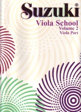 Suzuki Viola School Vol 2 Viola Part Sheet Music Songbook
