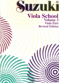 Suzuki Viola School Vol 3 Viola Part Sheet Music Songbook