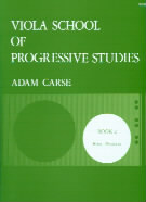 Carse Viola School Of Progressive Studies Book 2 Sheet Music Songbook