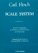 Flesch Scale System Viola Sheet Music Songbook