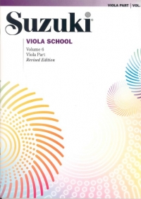 Suzuki Viola School Vol 6 Viola Part Revised Sheet Music Songbook