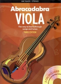 Abracadabra Viola Davey Book & Cds 3rd Edition Sheet Music Songbook