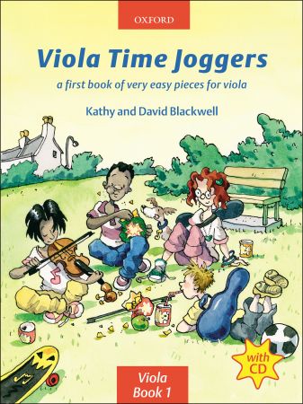 Viola Time Joggers Blackwell 1st Book & Cd Sheet Music Songbook