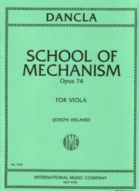 Dancla School Of Mechanism Op74 Vieland Viola Sheet Music Songbook