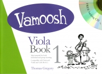 Vamoosh Viola Book 1 Gregory + Audio Sheet Music Songbook
