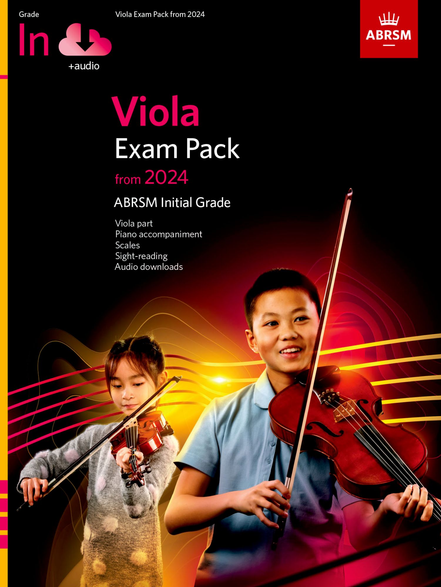 Viola Exam Pack From 2024 Initial Grade Abrsm Sheet Music Songbook