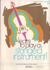 Learn To Play Stringed Inst Teach Guide Book 2 Sheet Music Songbook