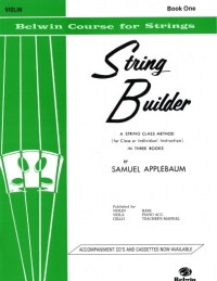 String Builder 1 Violin Applebaum Sheet Music Songbook