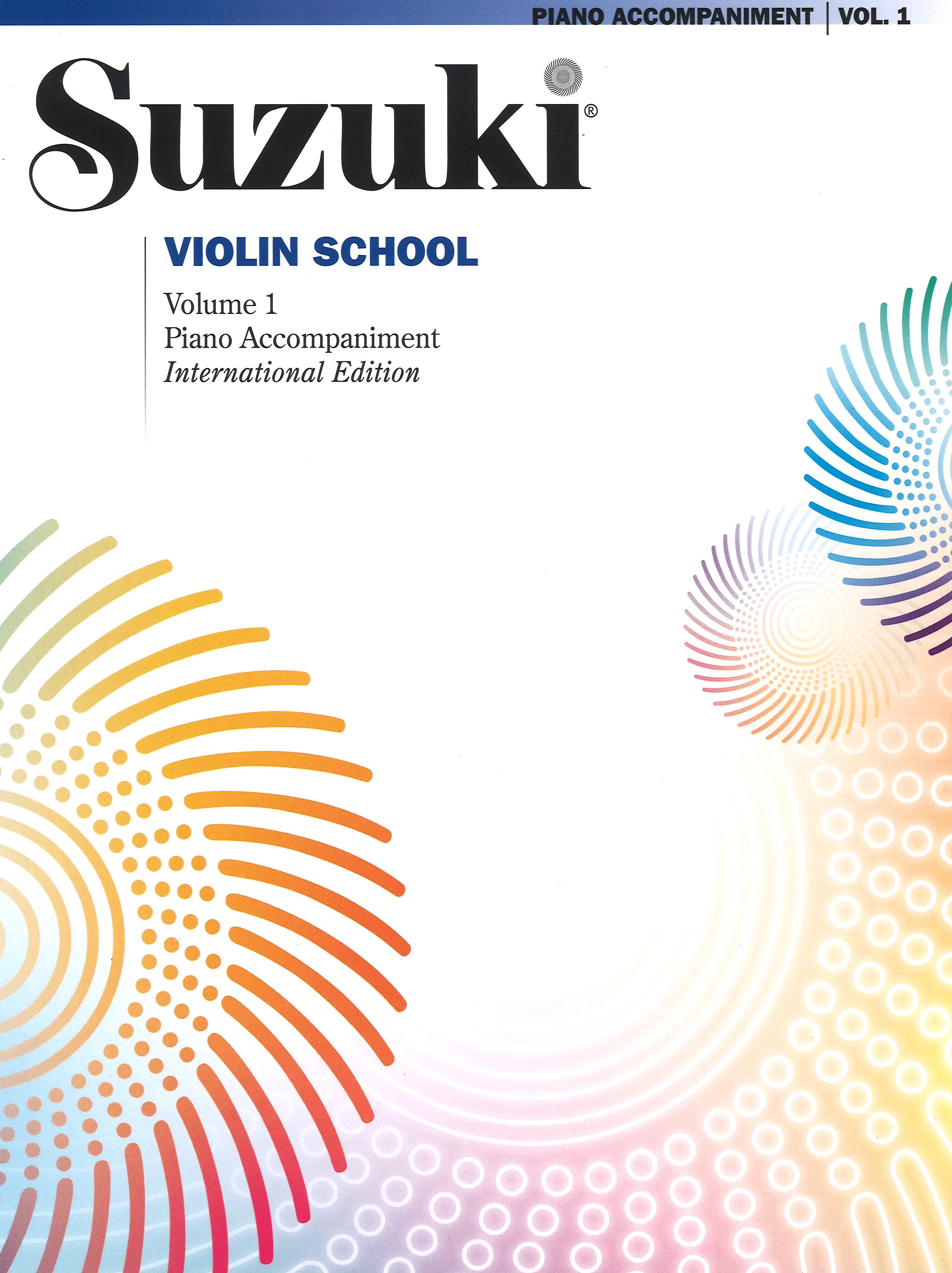 Suzuki Violin School Vol 1 Piano Accomp Int Ed Sheet Music Songbook