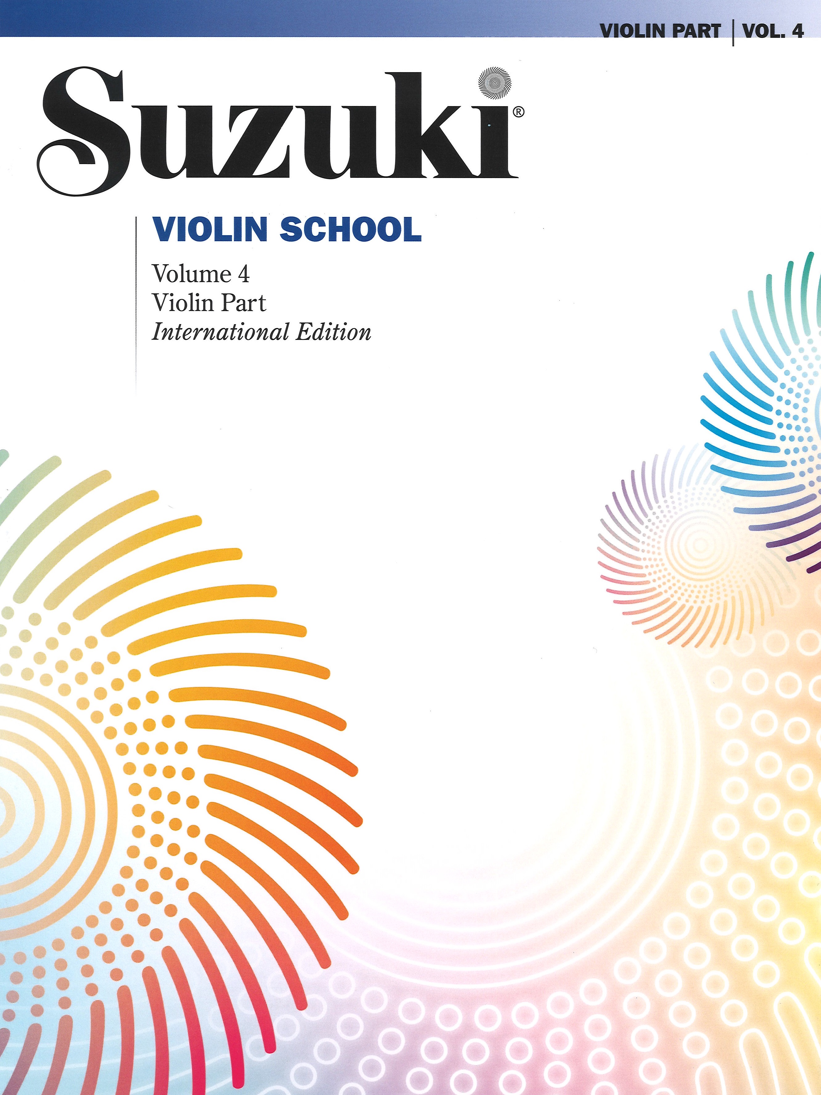 Suzuki Violin School Vol 4 Violin Part Int Ed Sheet Music Songbook